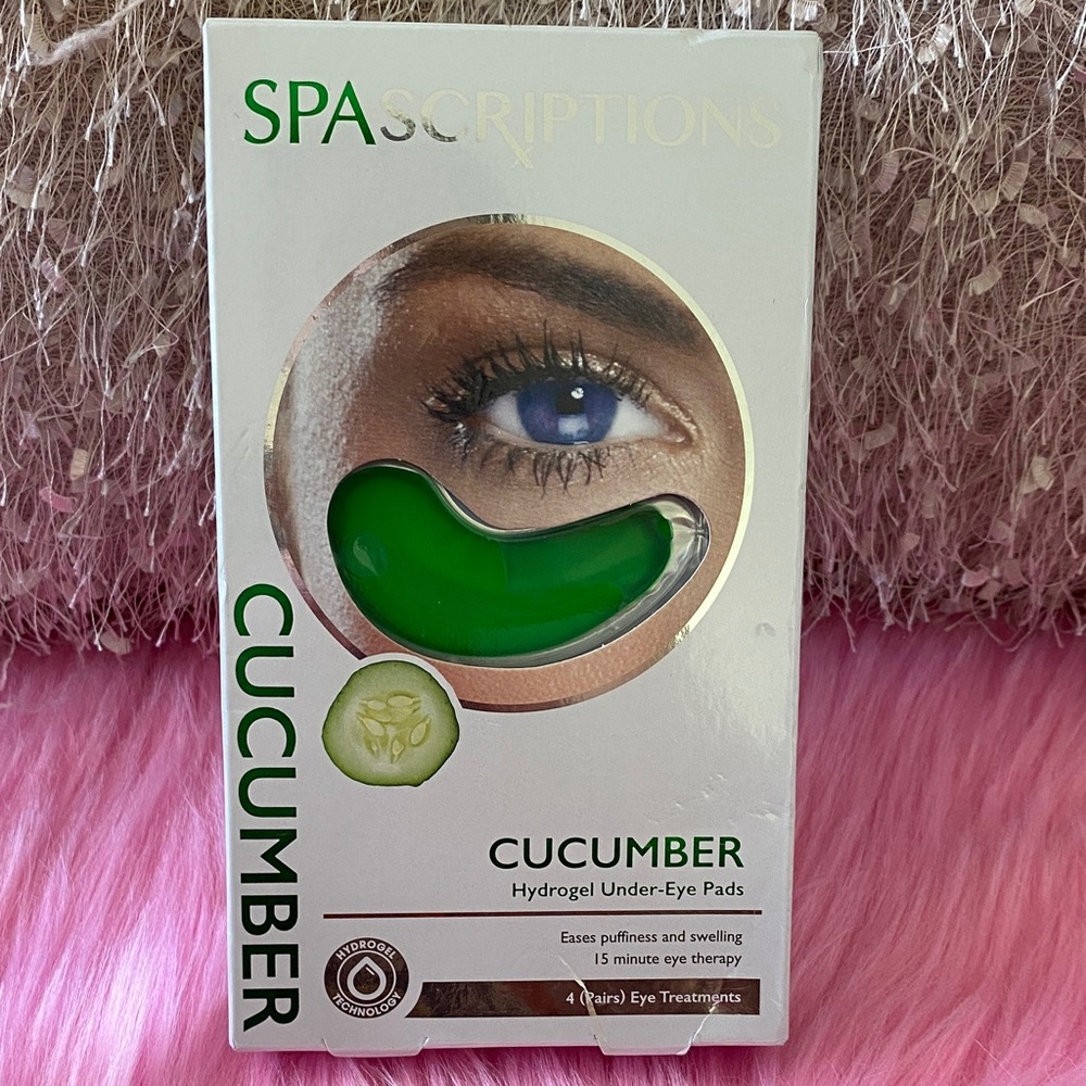 NWT Spascriptions Cucumber Hydrogel Under-Eye Pads